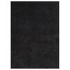 vidaXL Teppich HUARTE Kurzflor Weich und Waschbar Schwarz 160x230 cm