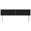 vidaXL Kopfteile 2 Stk. Schwarz 80x5x78/88 cm Stoff