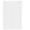 vidaXL Venetianer Jalousie Verstellbar Wei&szlig; 150 x 100 cm PVC