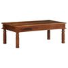 vidaXL Couchtisch 110x60x40 cm Massivholz Akazie