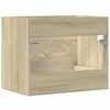 vidaXL Waschbeckenunterschrank Sonoma-Eiche 60x38,5x48cm Holzwerkstoff