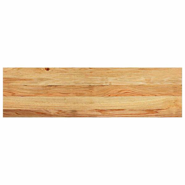 vidaXL Treppenstufen 2 Stk. Hellbraun 90x25x2 cm Massivholz Eiche