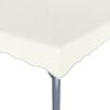 vidaXL Pavillon 300 x 300 cm Creme Aluminium