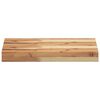 vidaXL Schweberegale 2 Stk. 60x30x4 cm Massivholz Akazie &Ouml;lbehandelt