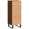 vidaXL Sideboard Braun Eichen-Optik 34,5x34x90 cm Holzwerkstoff