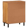 vidaXL Beistellschrank 60x33x75 cm Massivholz Akazie
