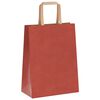 vidaXL Papiertragetaschen 50 Stk. mit Henkeln Rot 21x11x28 cm