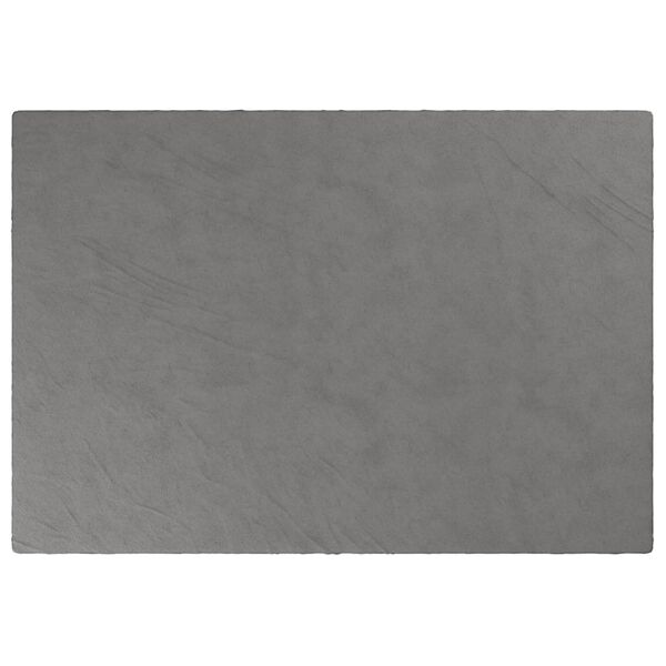 vidaXL Gewichtsdecke mit Bezug Grau 138x200 cm 10 kg Stoff