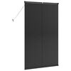 vidaXL Balkenjalousien Schwarz 175 x 105 cm Aluminium