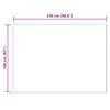vidaXL Kunstschaffell Teppich Tafalla Rosa 160 x 230 cm Polyester