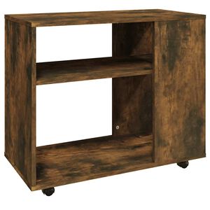 vidaXL Beistelltisch R&auml;uchereiche 70x35x60,5 cm Holzwerkstoff