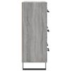 vidaXL Sideboard Grau Sonoma 69,5x34x90 cm Holzwerkstoff