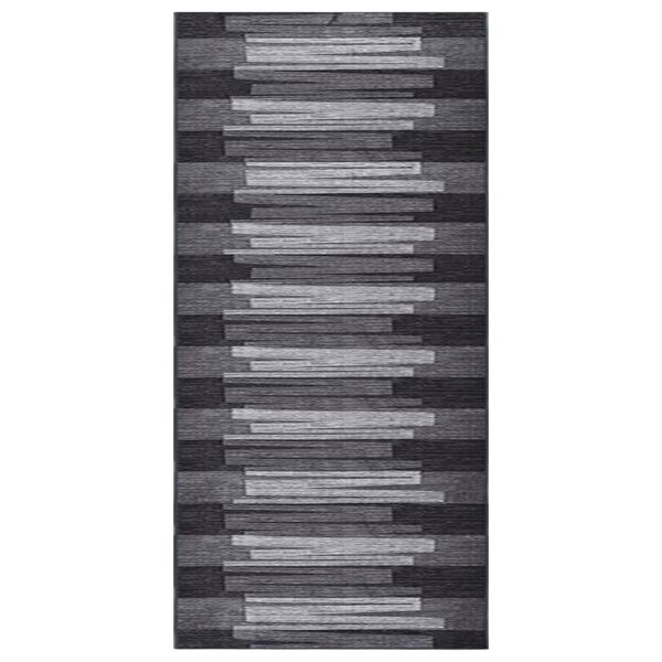vidaXL Teppichl&auml;ufer Anthrazit 100x500 cm Rutschfest