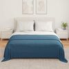 vidaXL &Uuml;berwurfdecke Marineblau 280 x 210 cm Fleece