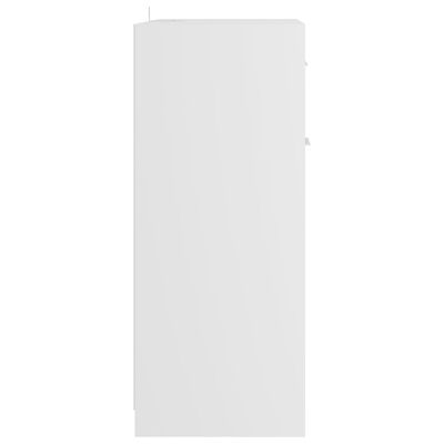 vidaXL Badezimmerschrank Weiß 60x33x80 cm Holzwerkstoff
