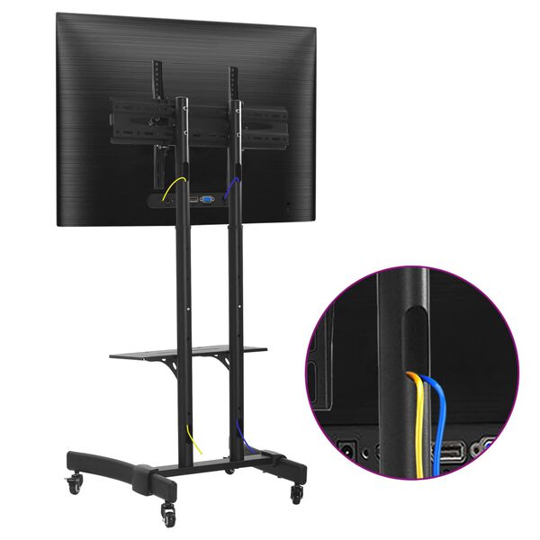 vidaXL TV-Wagen f&uuml;r 32" - 65" Plasma/ LCD/ LED