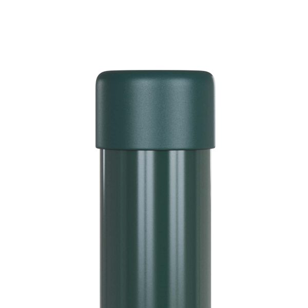 vidaXL Zaunpfosten 12 pcs Gr&uuml;n 90 cm Pulverbeschichteter Stahl