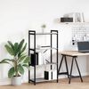 vidaXL B&uuml;cherregal Grau Sonoma 40 x 30 x 85 cm Holzwerkstoff