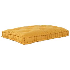 vidaXL Pallet Sofa Kissen Gelb 120 x 80 x 12 cm Stoff