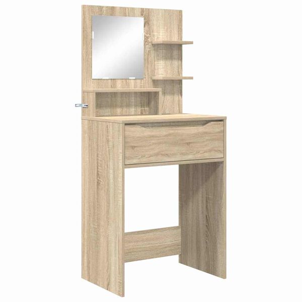 vidaXL Schlafzimmer-Frisiertische Sonoma-Eiche 80 x 39,6 x 135 cm