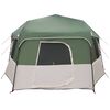 vidaXL Sofort Zelt mit Speicher ALTA Gr&uuml;n 458 x 458 x 230 cm Stahl