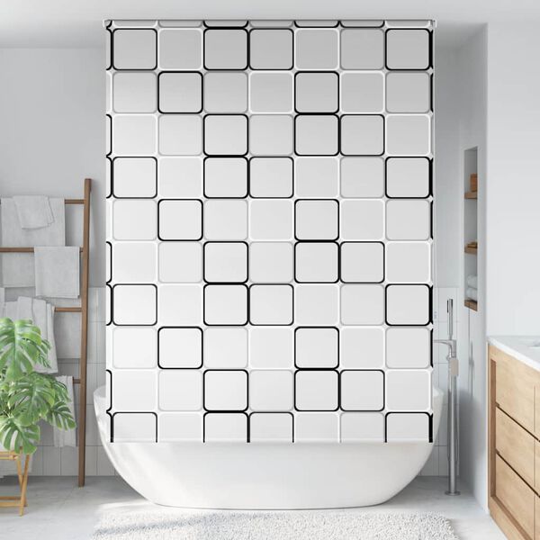 vidaXL Duschrollo 160x240 cm Stoffbreite 156 cm