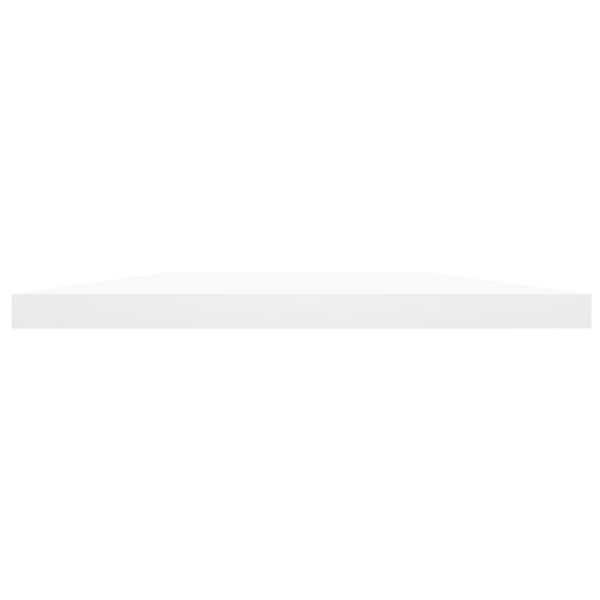 vidaXL B&uuml;cherregal-Bretter 4 Stk. Wei&szlig; 40x30x1,5 cm Holzwerkstoff