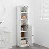 vidaXL Badezimmerm&ouml;bel-Set mit Regal VIGO 2 pcs Wei&szlig; und Antikwei&szlig;