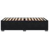 vidaXL Bettgestell Schwarz 80x200 cm Samt
