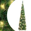 vidaXL Pop-Up-Weihnachtsbaum Künstlich 50 LEDs Grün 120 cm