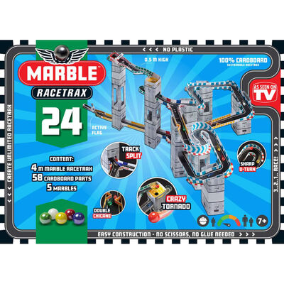 Marble Racetrax Starter Set 24 Blätter 4 m