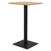 vidaXL Bistrotisch Eichefarben 70x70x107 cm
