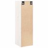 vidaXL Wandschrank Wei&szlig; 30x30x100 cm Massivholz Kiefer