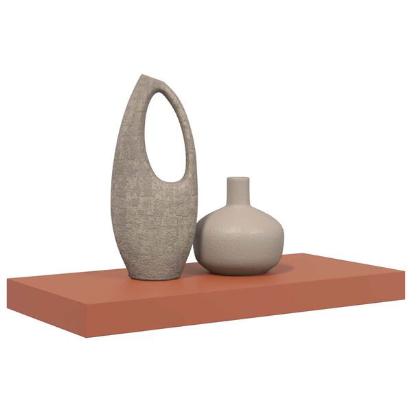 vidaXL Wandregal Wandmontiert Rot 50 x 23 x 4 cm Holzwerkstoff