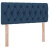 vidaXL Aufbewahrungsbett mit Matratze Blau 120 x 200 cm Holzwerkstoff