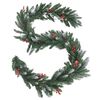 vidaXL 4-tlg. T&uuml;rschmuck-Set f&uuml;r Weihnachten PVC