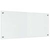 vidaXL Küchenrückwand Transparent 90 x 40 cm Gehärtetes Glas