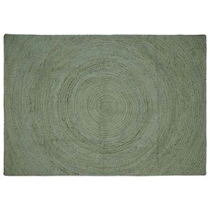 vidaXL Bereichsteppiche Olive Gr&uuml;n 240 x 340 cm Jute