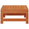 vidaXL Gartenfu&szlig;st&uuml;tze Massives Kiefernholz Wachsbraun 62 x 62 x 32 cm