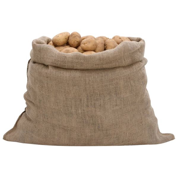 vidaXL Jutes&auml;cke 30 Stk. 100x110 cm 100% Jute 220 g/m&sup2;
