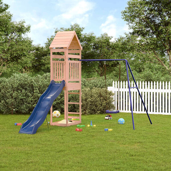 vidaXL Spielturm Massivholz Douglasie
