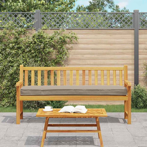 vidaXL Palettenkissen Taupe 180 x 40 x 8 cm Oxford-Stoff
