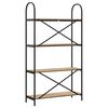 vidaXL B&uuml;cherregal Artisan-Eiche 80 x 30 x 146 cm Holzwerkstoff