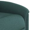 vidaXL Massagesessel Elektrisch Dunkelgr&uuml;n Stoff