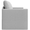 vidaXL Schlafsofa 110cm Wolkengrau Stoff