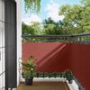 vidaXL Balkonsichtschutz Terrakotta 100 x 400 cm Oxford-Stoff