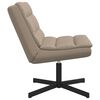 vidaXL Drehstuhl Cappuccino 63 x 75 x 76 cm PU