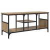 vidaXL TV-Schr&auml;nk Artisan-Eiche 100 x 35 x 45 cm Verbundholz und Eisen