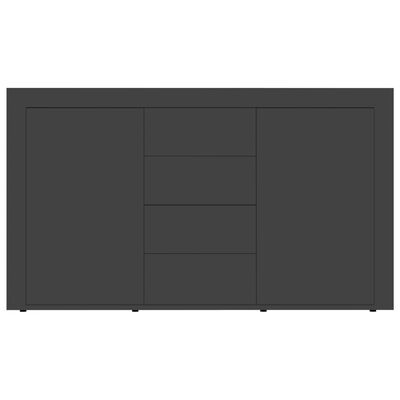 vidaXL Sideboard Grau 120×36×69 cm Spanplatte