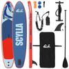 vidaXL Aufblasbares Stand Up Paddle Board SCYLLA 305 x 76 x 15 cm Blau